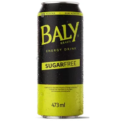 Energético Baly Tradicional Sem Açúcar 473ml